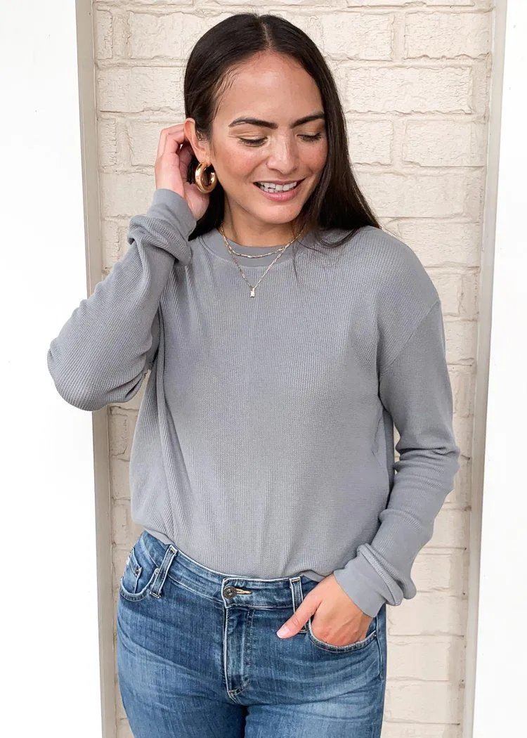 Bobi Essentials Cropped Long Sleeve Thermal