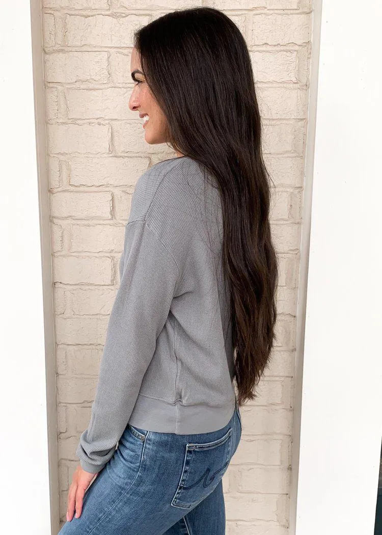 Bobi Essentials Cropped Long Sleeve Thermal