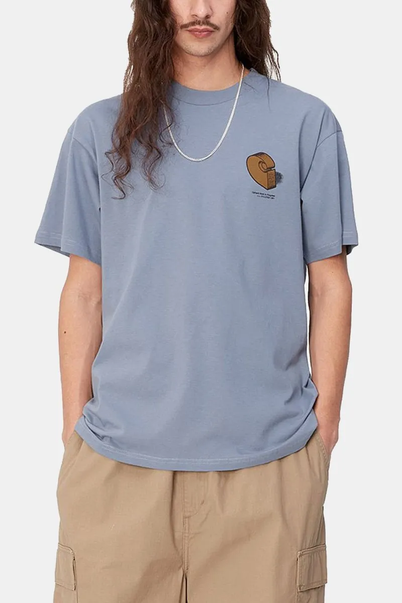 Carhartt WIP Short Sleeve Diagram C T-Shirt (Bay Blue)