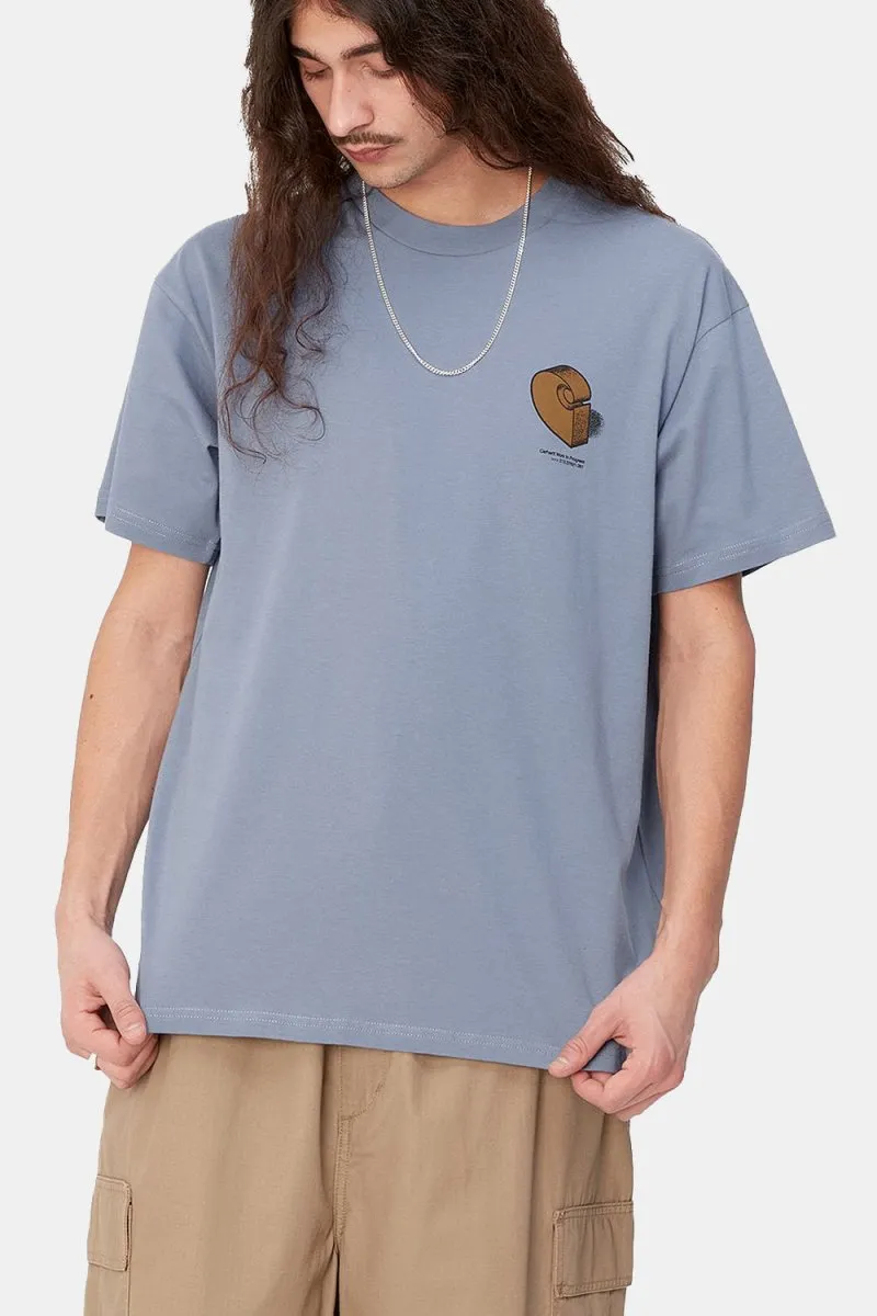 Carhartt WIP Short Sleeve Diagram C T-Shirt (Bay Blue)