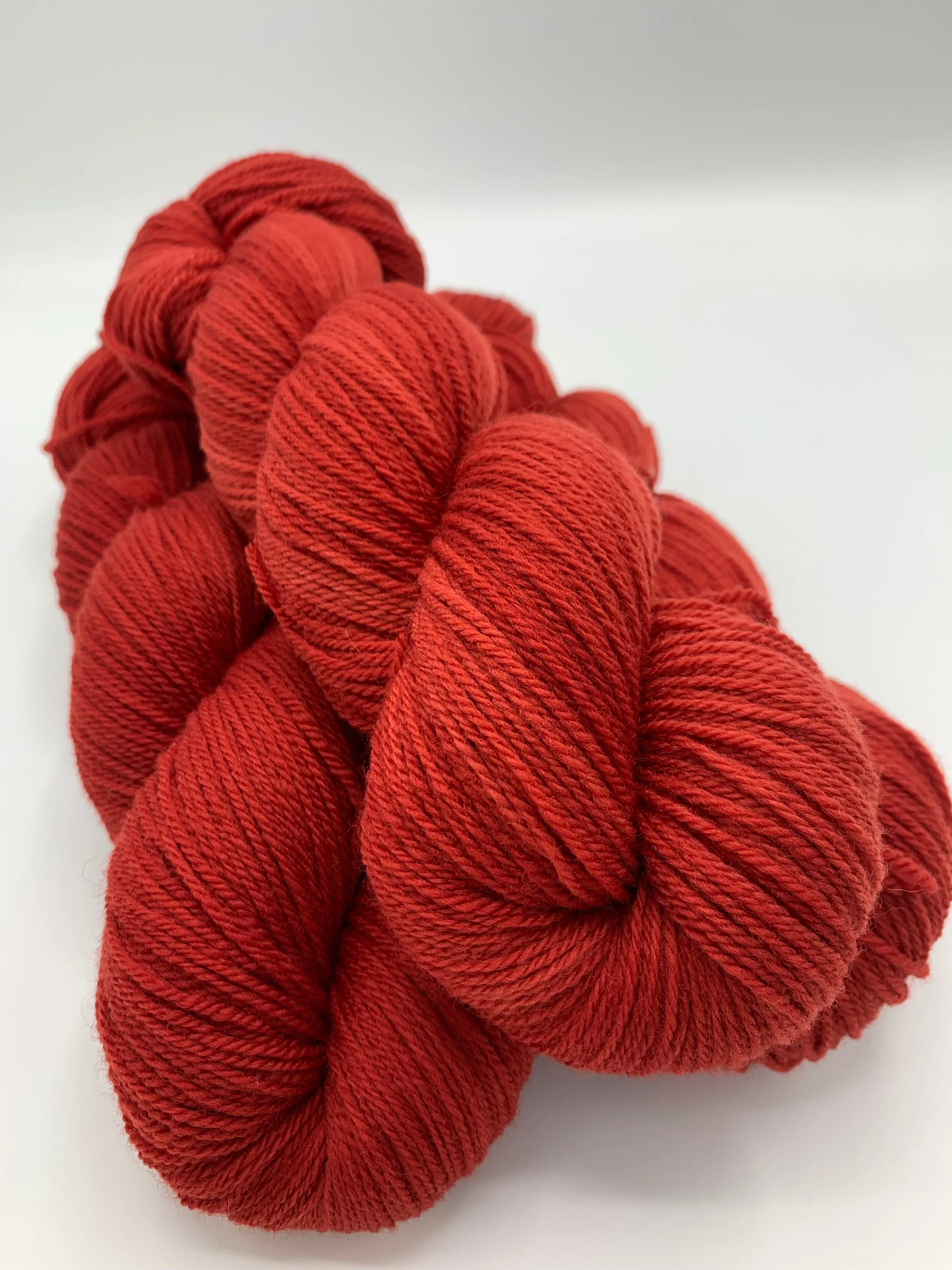 Corriedale-Merino blend, fingering