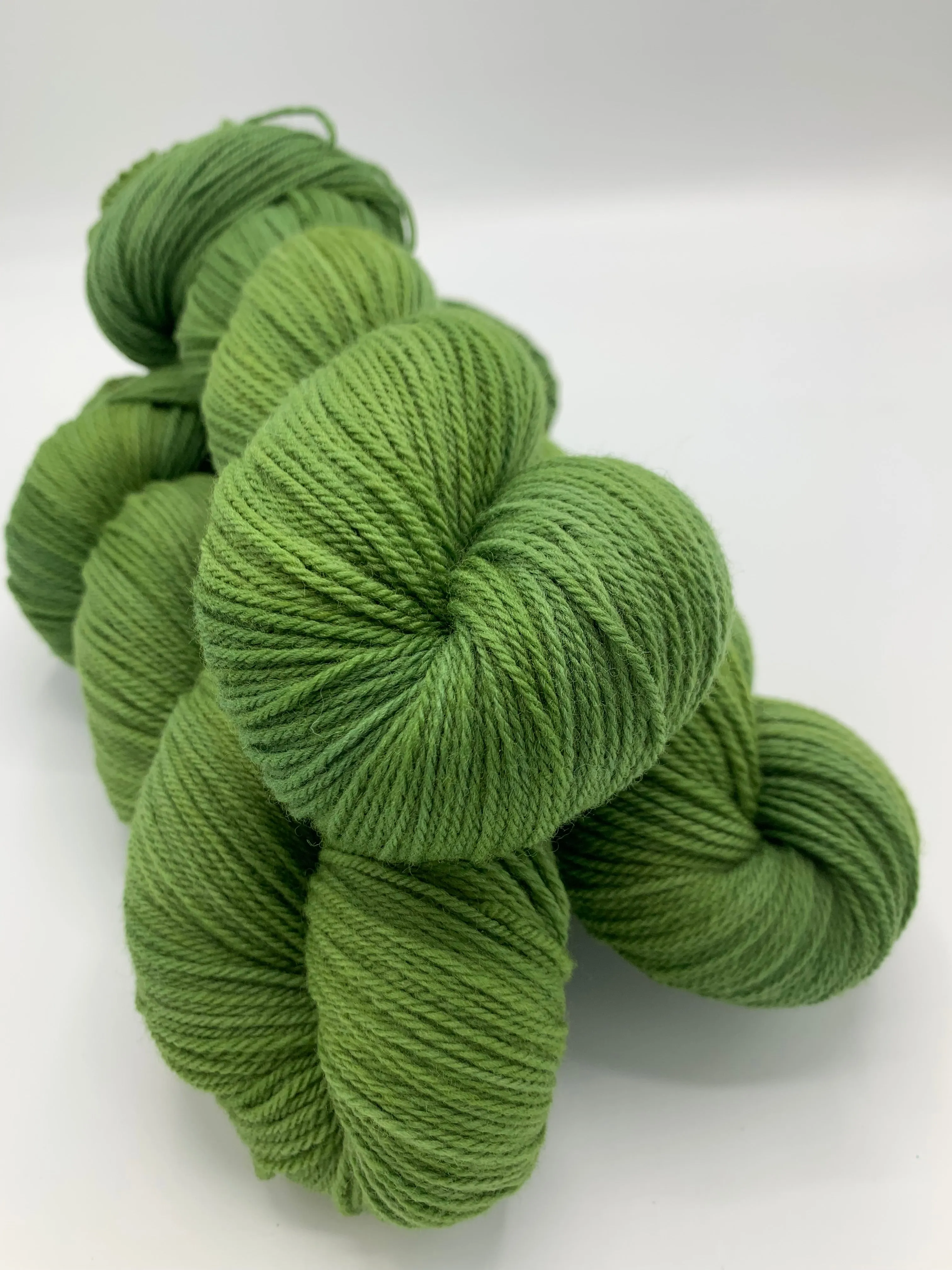 Corriedale-Merino blend, fingering