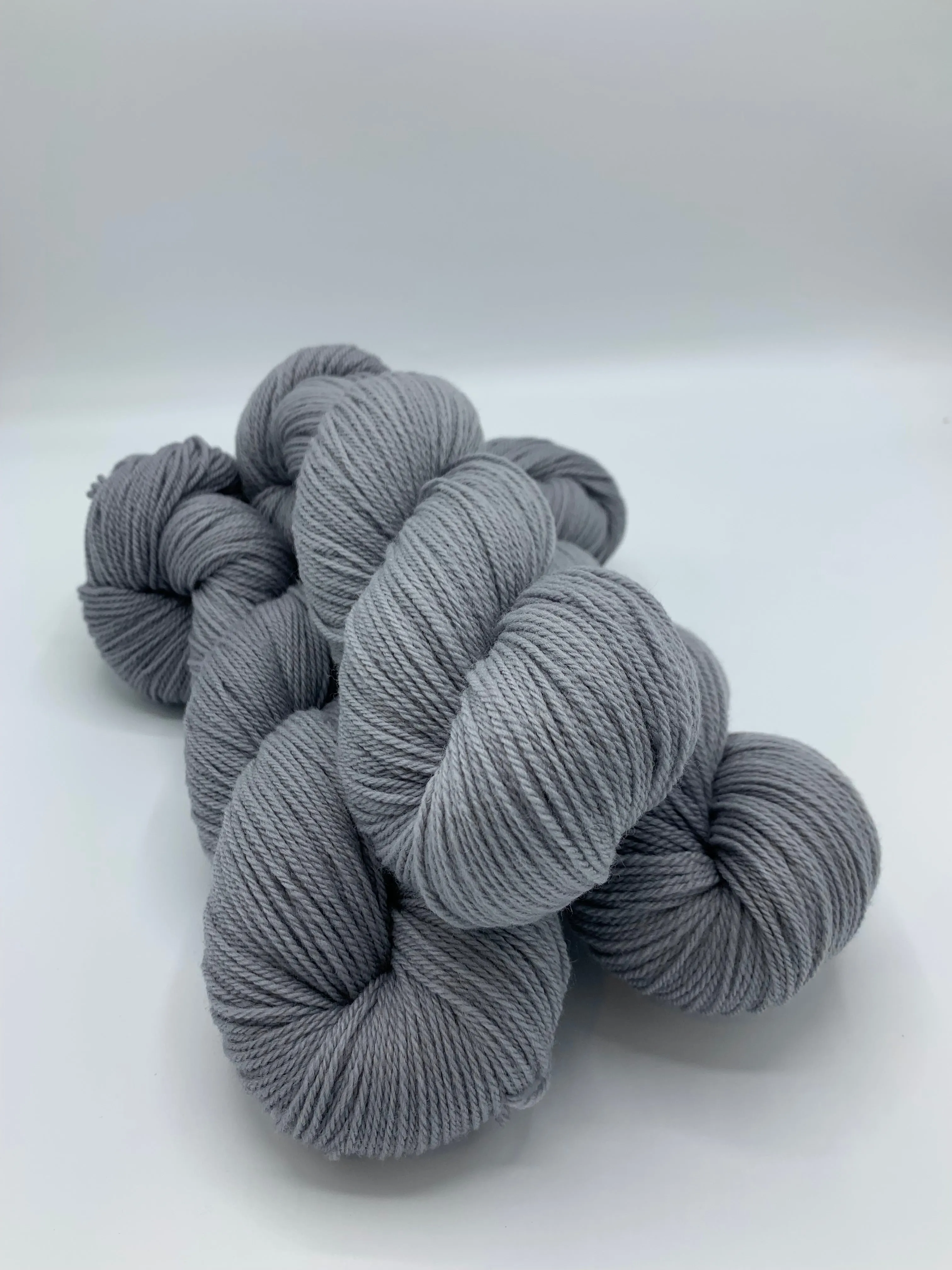 Corriedale-Merino blend, fingering