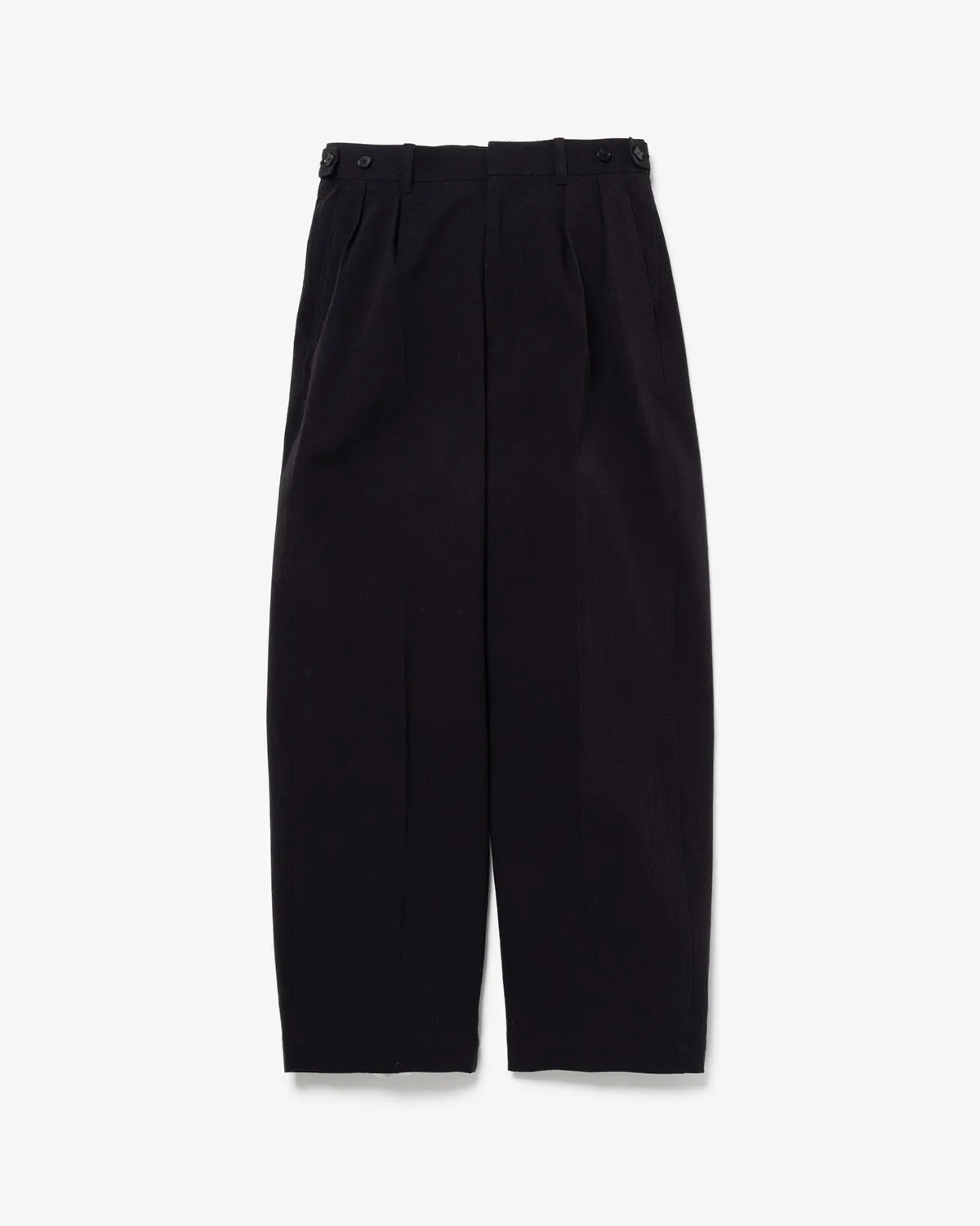 COTTON CHINO CLOTH WAIST ADJUSTMENT PANTS