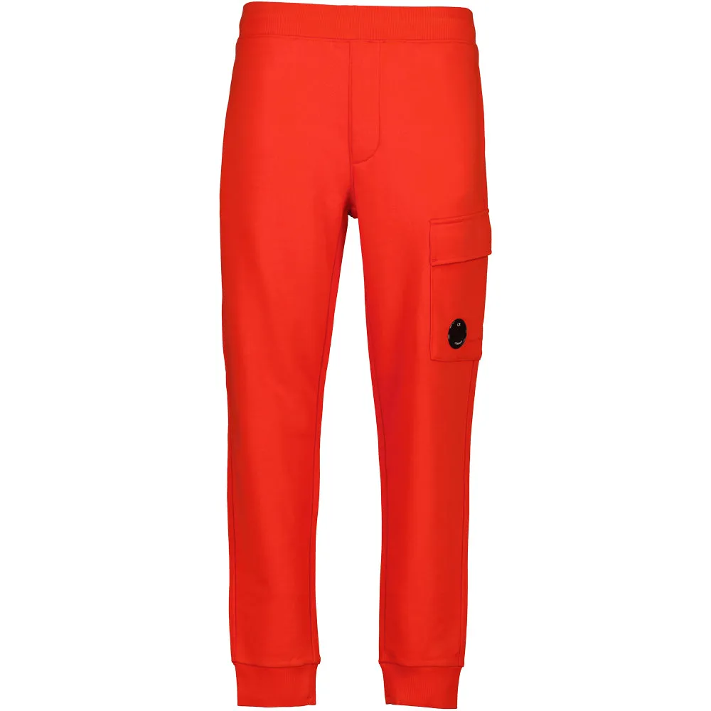 Diagonal Fleece Lens Sweat Cargo Pants