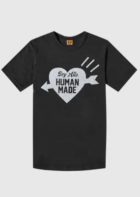 HUMAN MADE: SS TEE 1818 [BLACK]