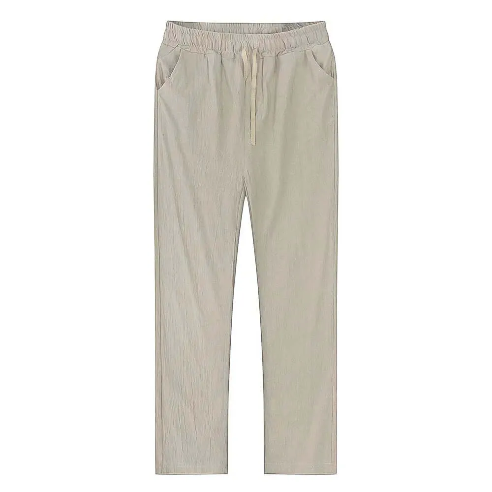 Men's Slim Fit Chino Trousers: Lightweight & Breathable Casual Pants