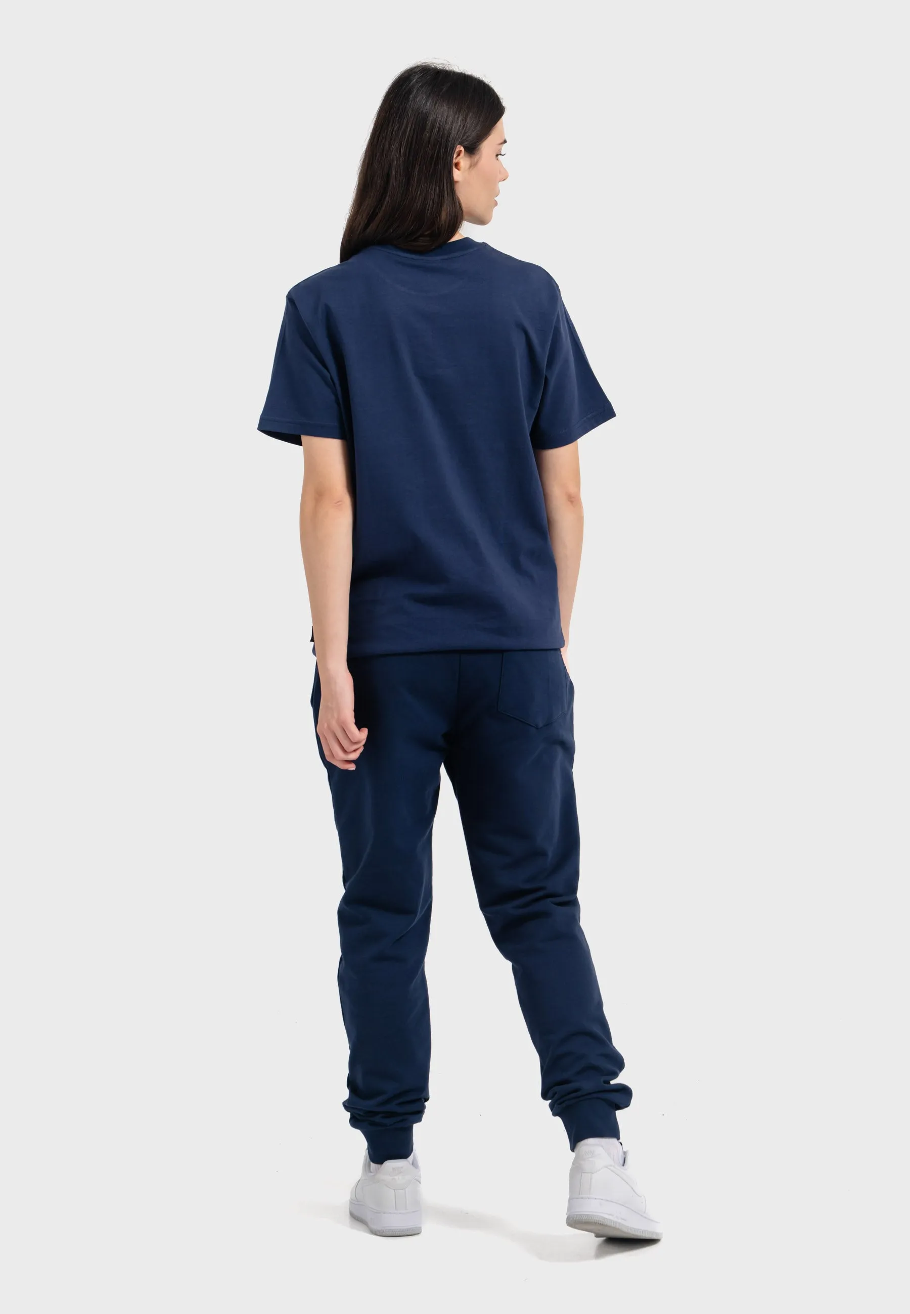 Oldskull Iconic Logo Sweat Jogger Navy Blue