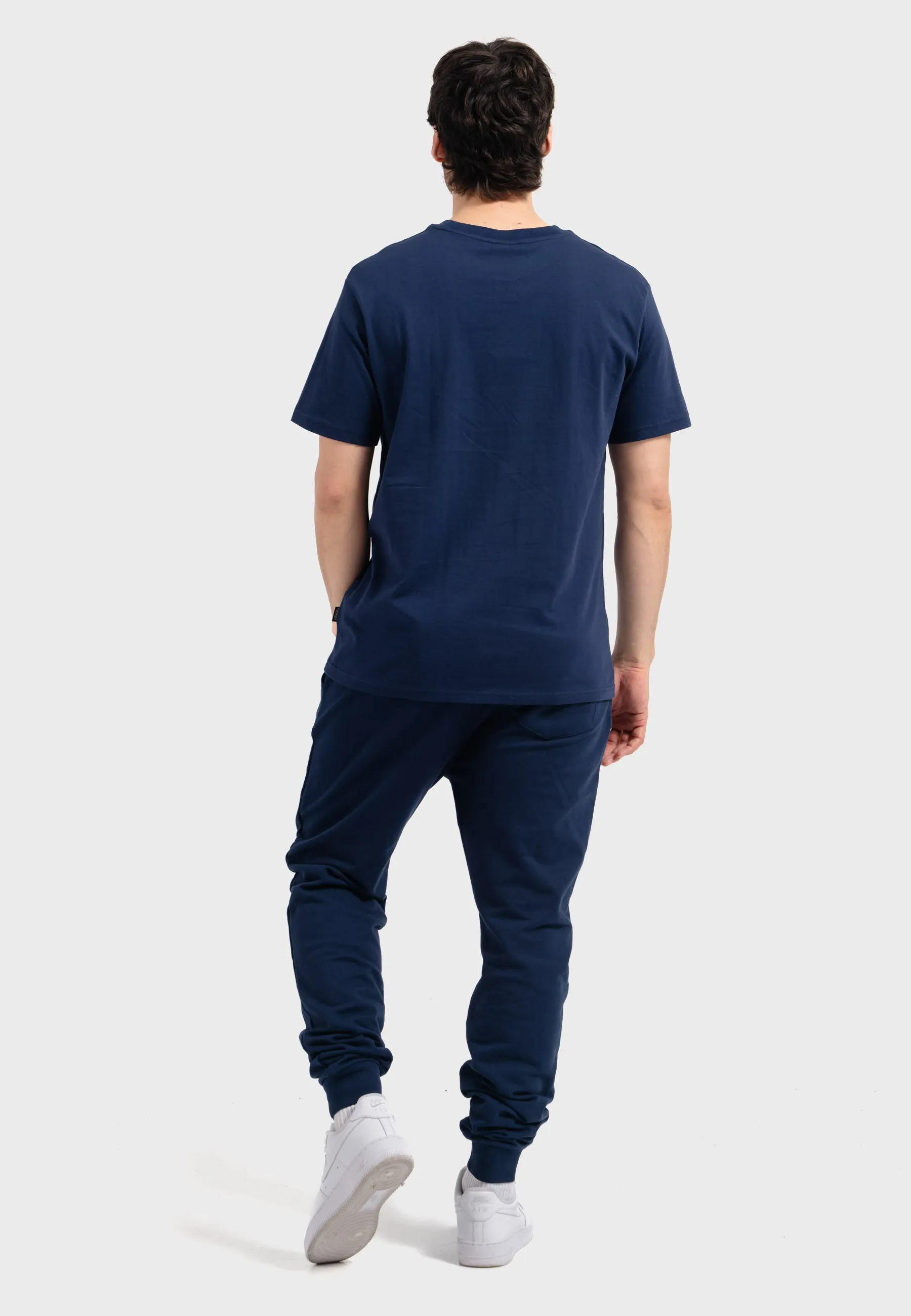 Oldskull Iconic Logo Sweat Jogger Navy Blue