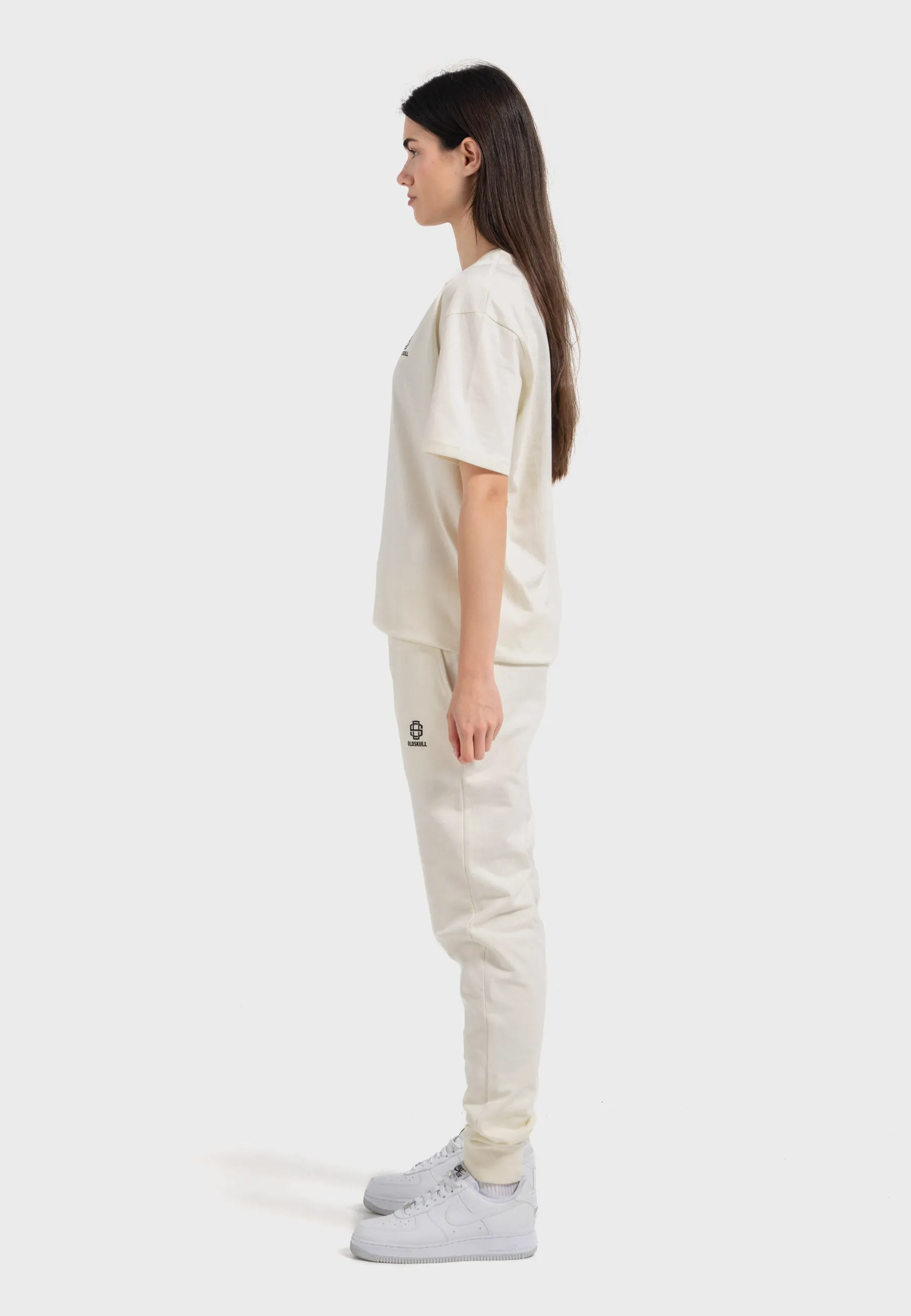 Oldskull Iconic Logo Sweat Jogger Off White