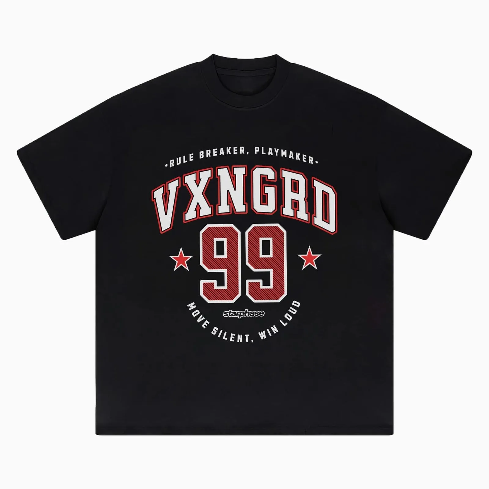 Play Maker Oversized Baseball Graphic T-Shirt