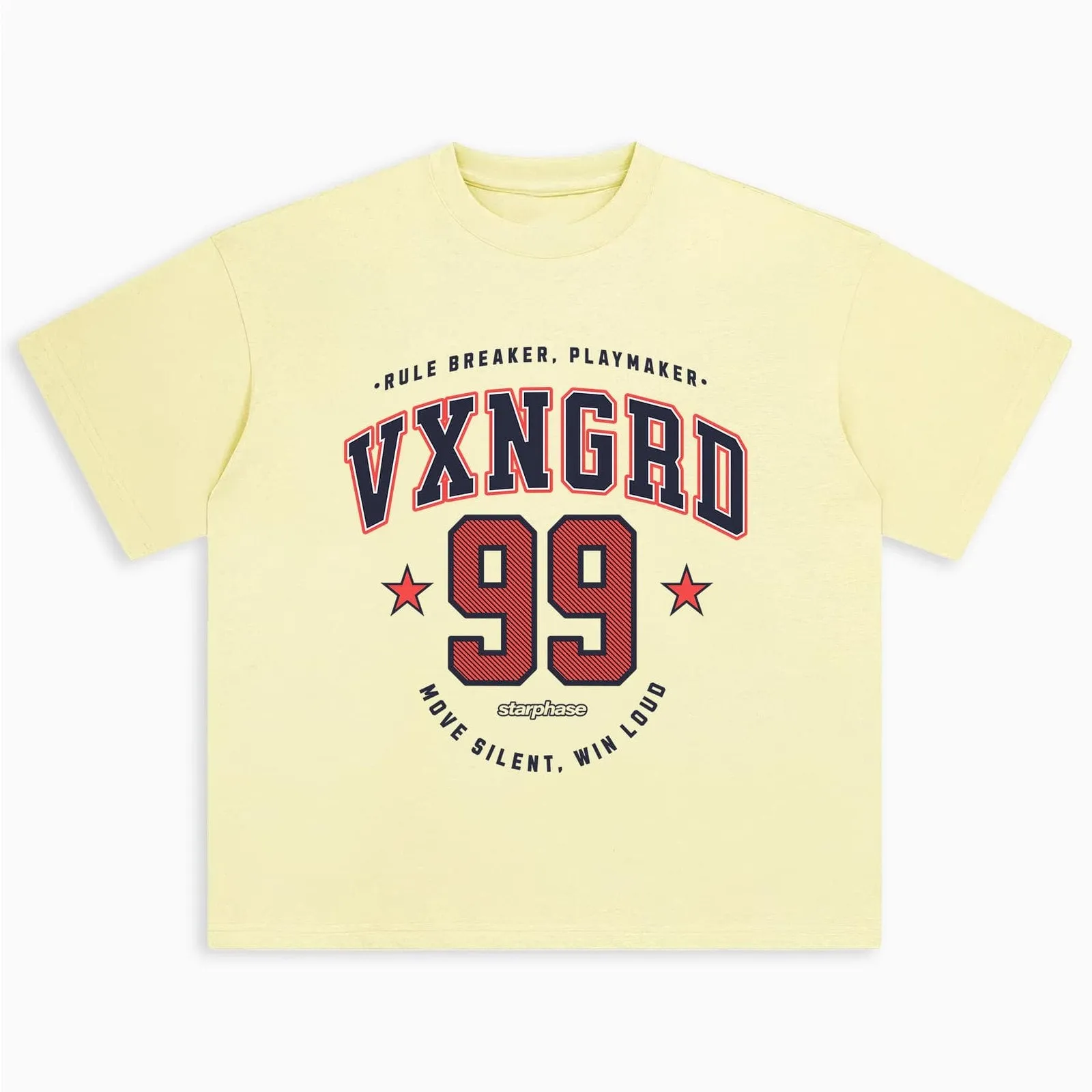 Play Maker Oversized Baseball Graphic T-Shirt