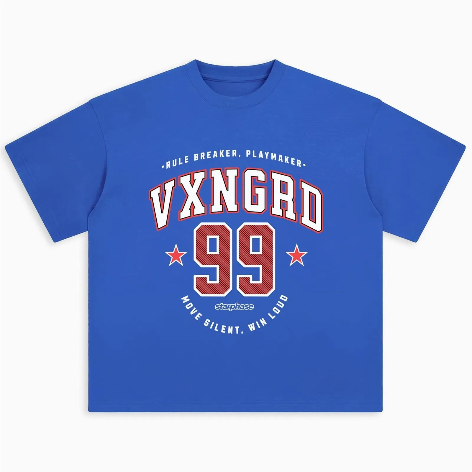 Play Maker Oversized Baseball Graphic T-Shirt