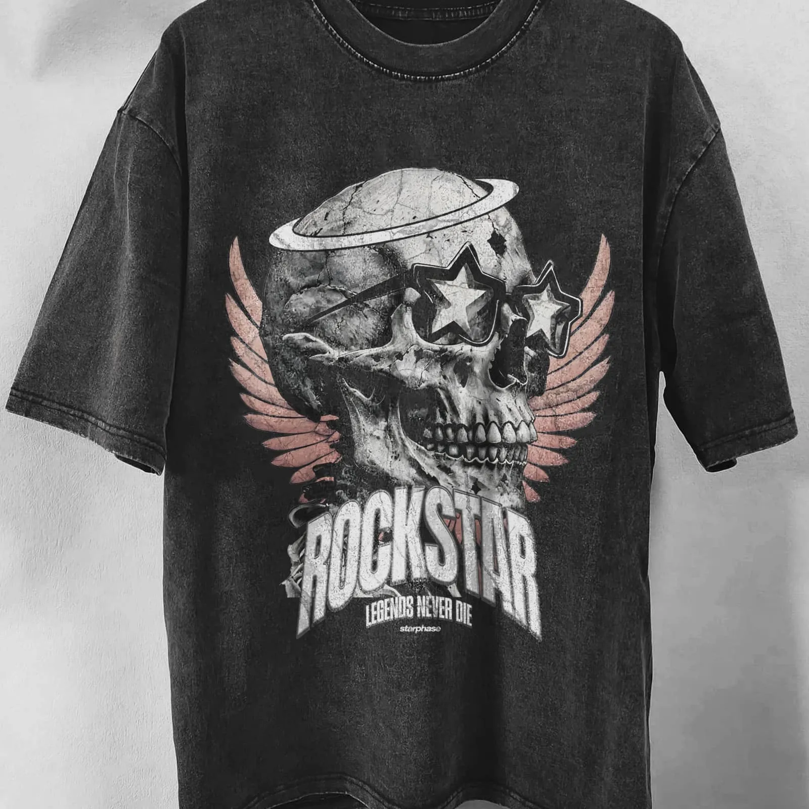 Rockstar Legends Washed Oversized T-Shirt