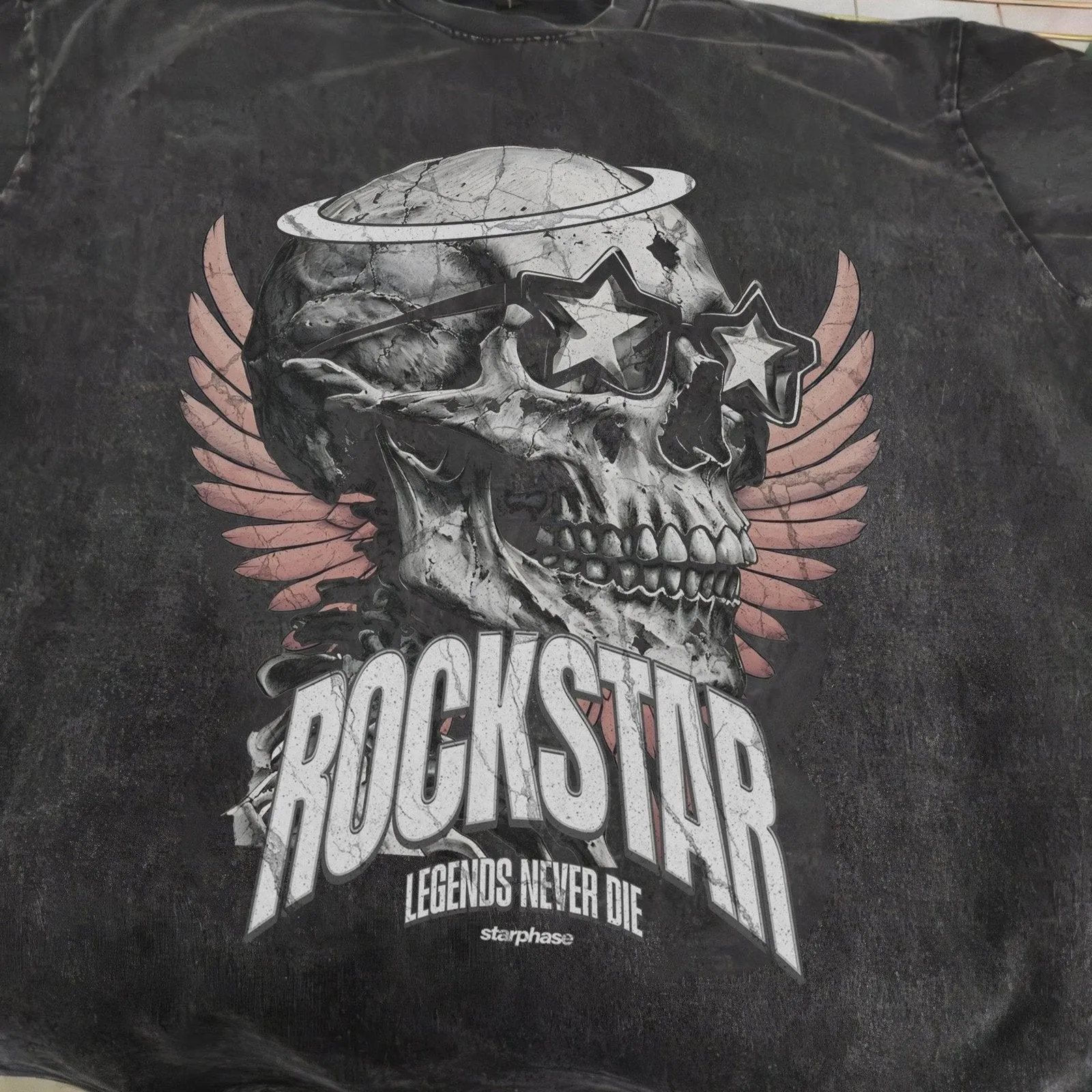 Rockstar Legends Washed Oversized T-Shirt
