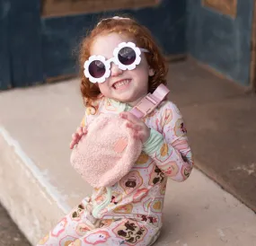 Sherpa Blush Pink Toddler Belt Bag