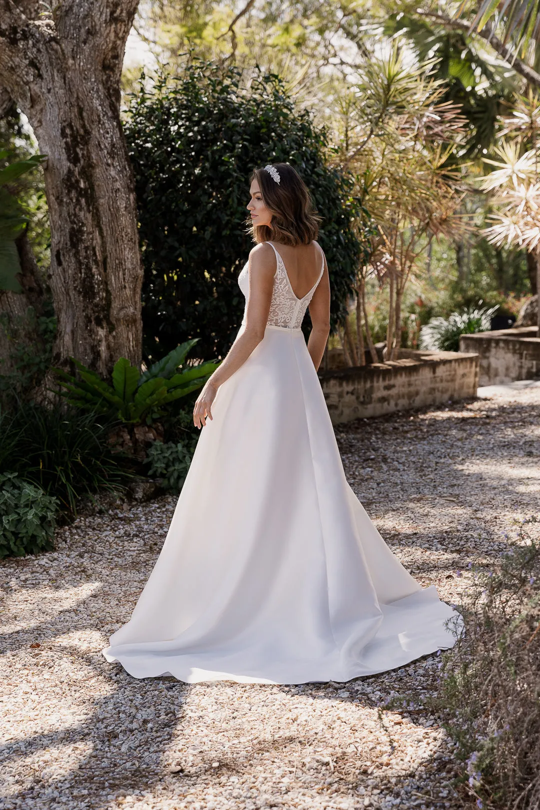 Tania Olsen Bridal TC399 Estelle Gown - Vintage White