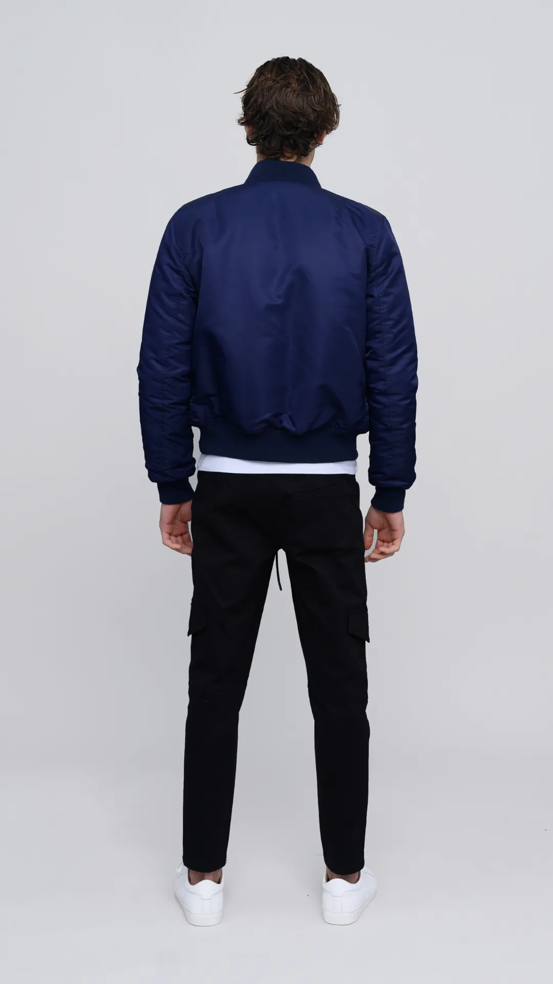 The ESNTLS Navy Bomber Jacket