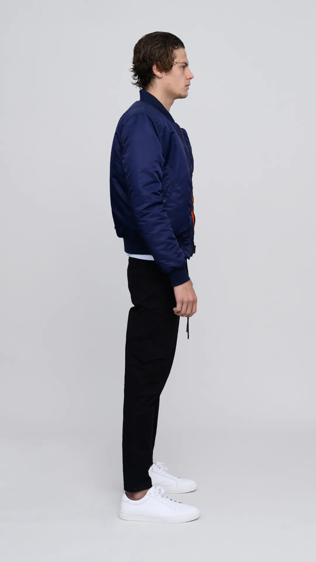 The ESNTLS Navy Bomber Jacket