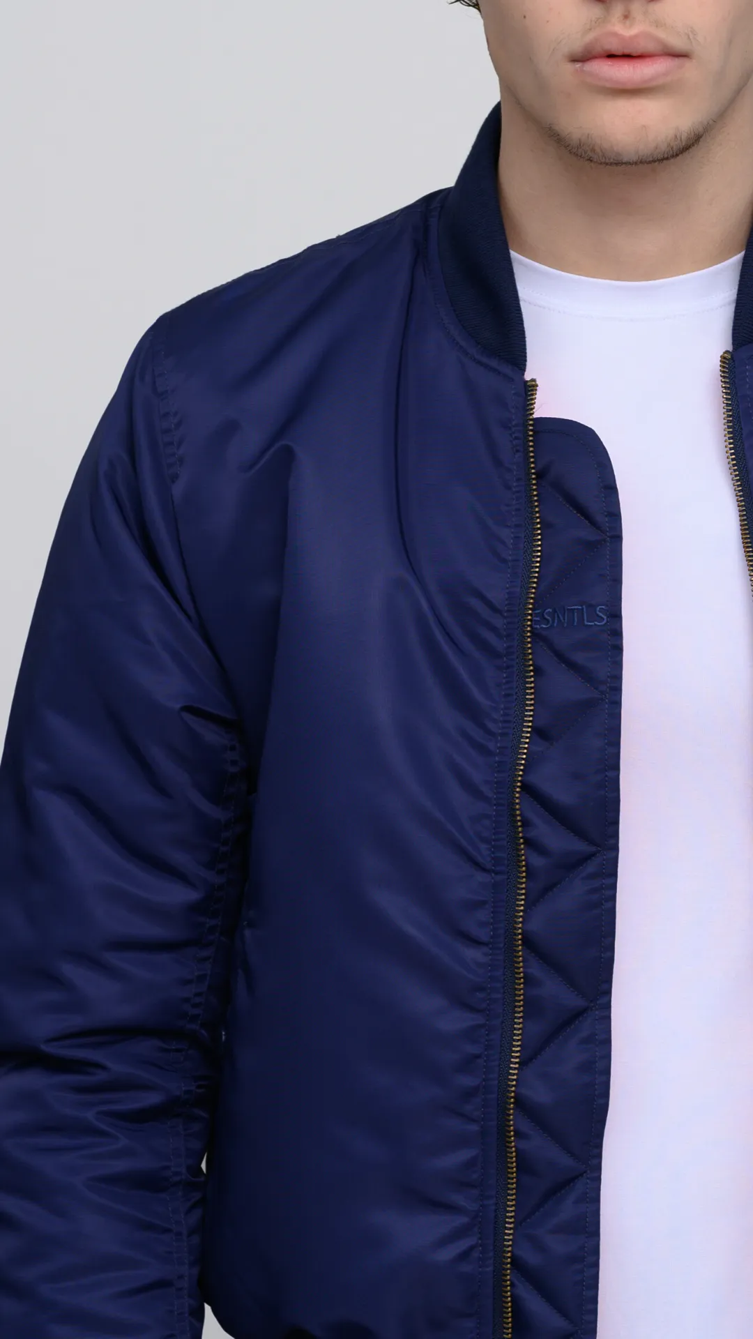 The ESNTLS Navy Bomber Jacket