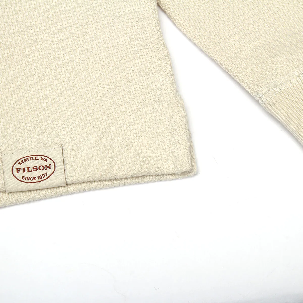 Waffle Knit Thermal Crewneck